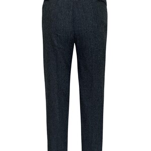 1666 Blue Tie Waist Peg Trousers main image 1