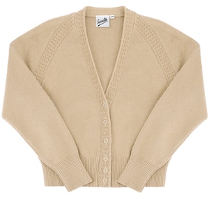 Cardigan in stile vintage - Cardigan &quot;Daydream&quot; da donna anni &#39;40 e &#39;50, stile Midcentury Socialite - Maglieria retrò di qualità premium - Malt Shake Beige