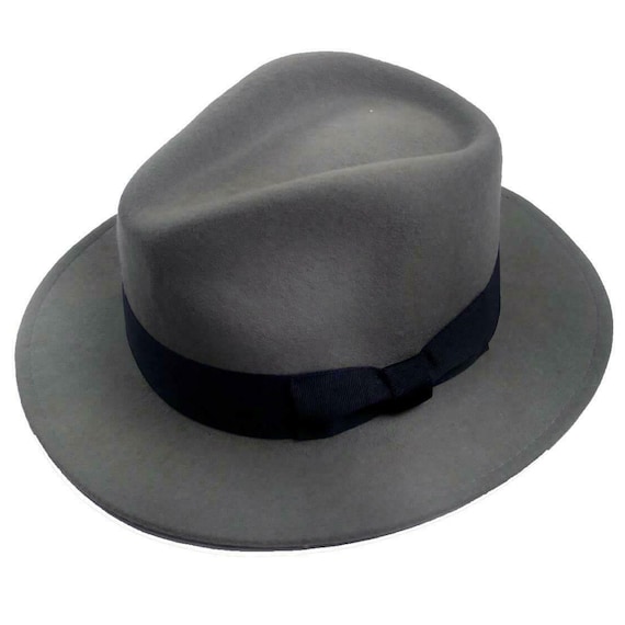 Classic Mens Fedora Hat | Authentic 1940s Look Lig