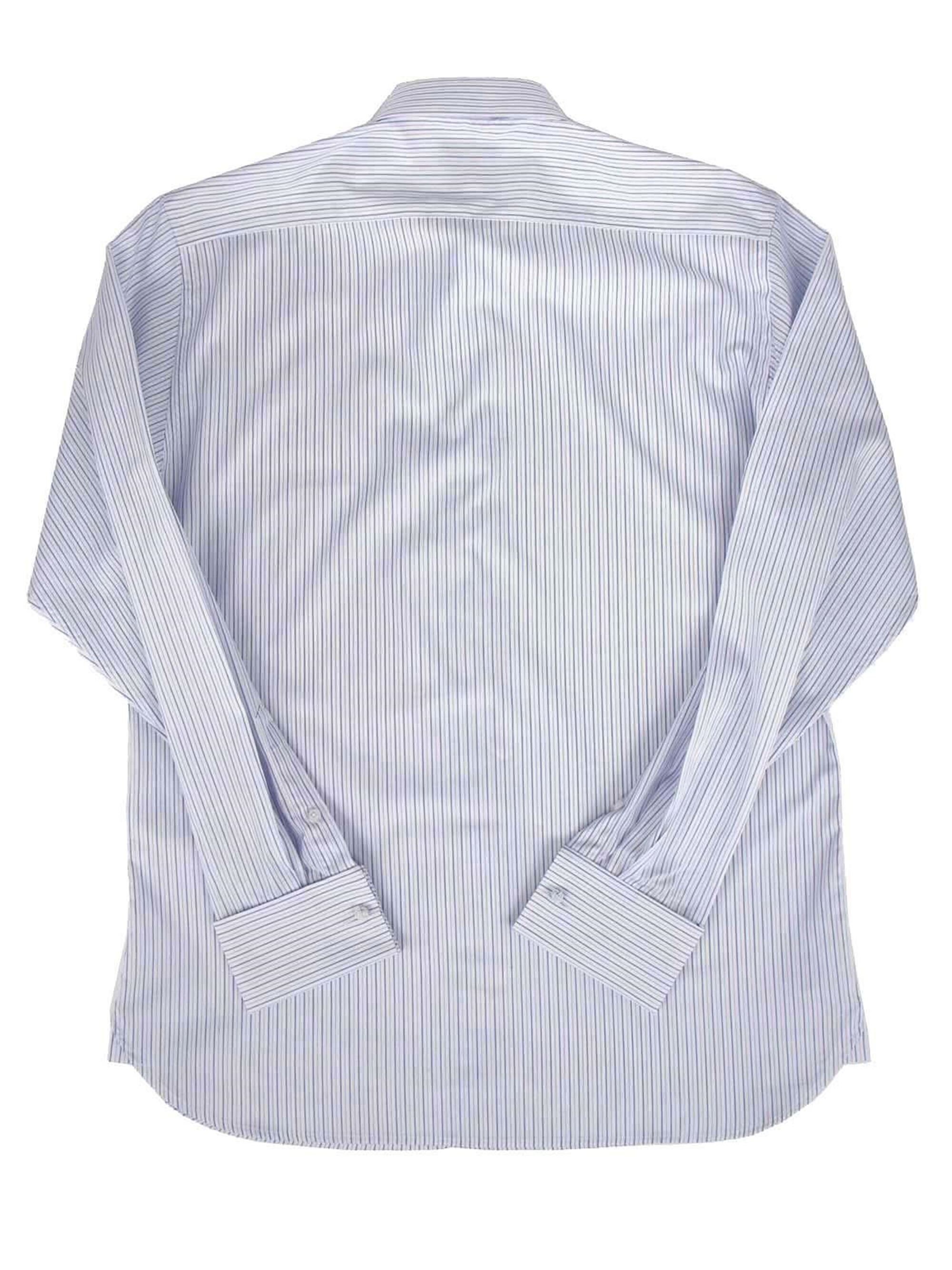 Blue York Stripe Spearpoint Collar Shirt 1930s 1940s - Etsy