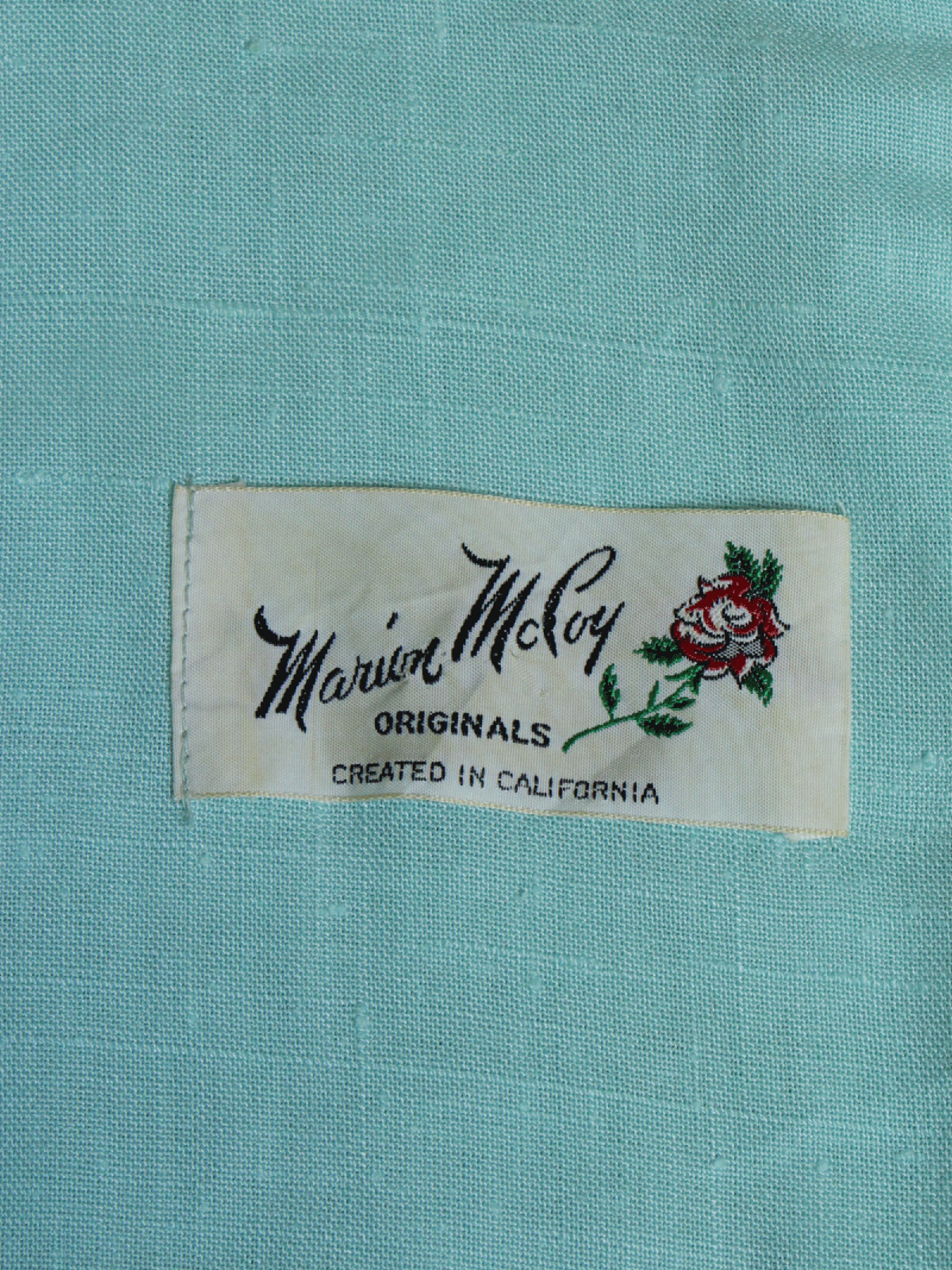 Mint Green Vintage 1930s Slub Linen Dress UK 8-10 | Etsy