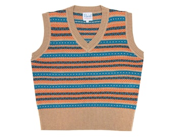 Fairisle Tank Top - 1940s Authentic Vintage Look - Socialite