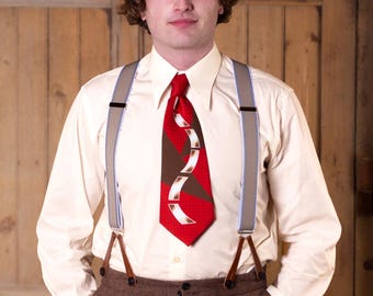40s Brent vintage シャツ コットン Vintage 1940s BRENT Lustrous Nylon Loop Collar Flap Pocket Long