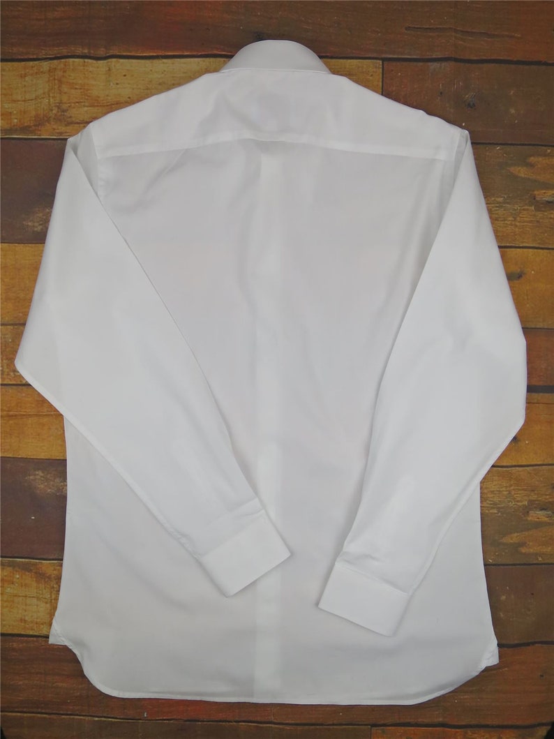 Mens 1940s Spearpoint Shirt White Spearpoint Collar Shirt | Etsy