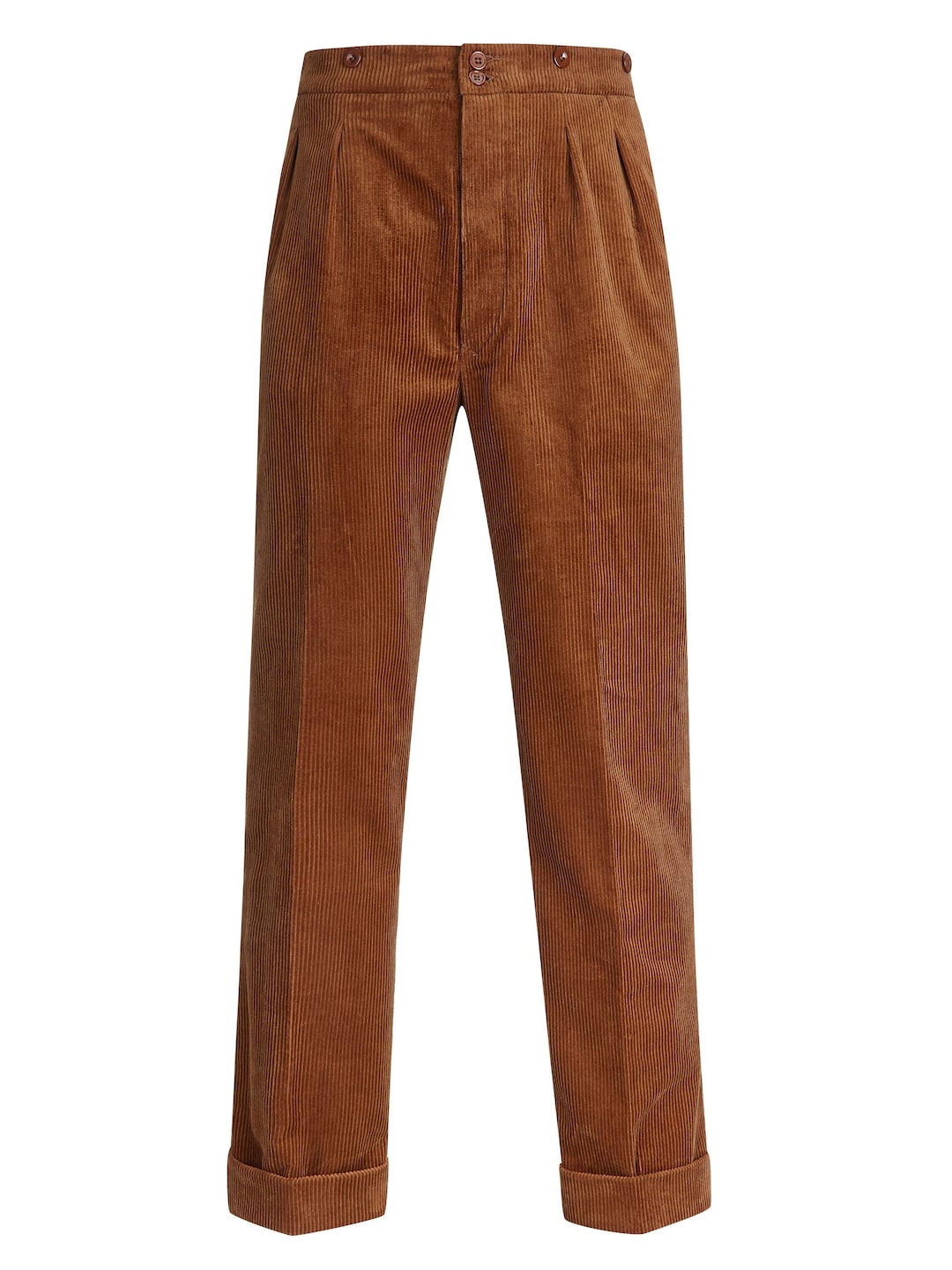 Retro Corduroy Trousers - Revival 1940s 1950s Vintage Style Retro Corduroy Trousers - Revival 1940s 1950s Vintage Style