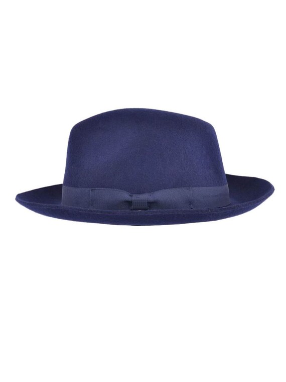 Fedora Hat Snap Brim Mens Authentic 