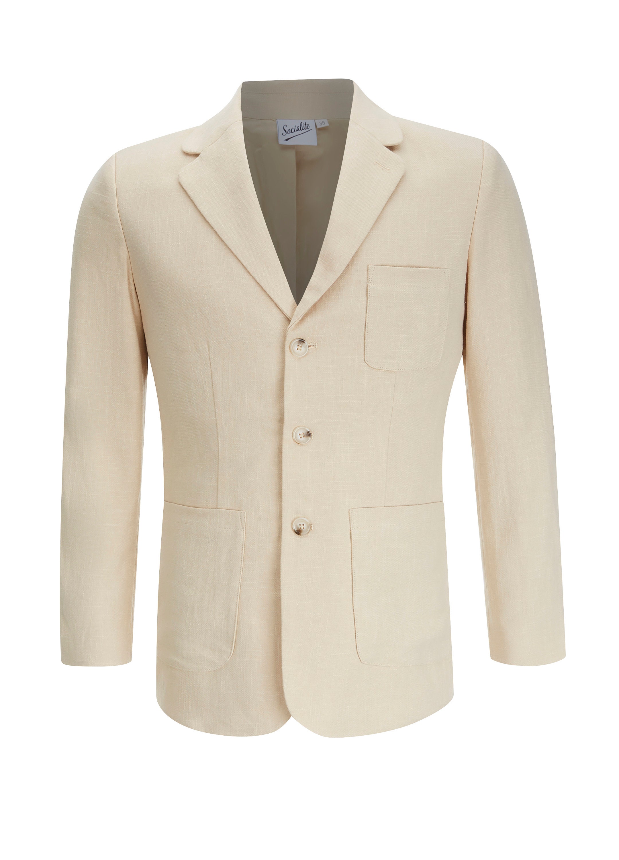 Linen Patch Pocket Suit - Socialite 1930s 1940s Forties Linen Patch Pocket Suit - Socialite 1930s 1940s Forties
