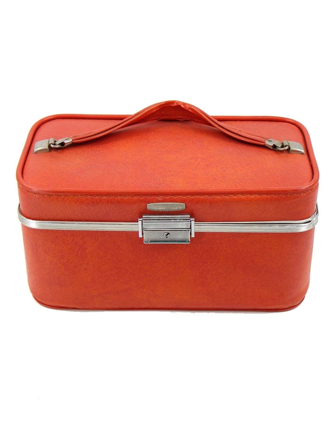 1960s Vintage Red Vanity Box Case Etsy