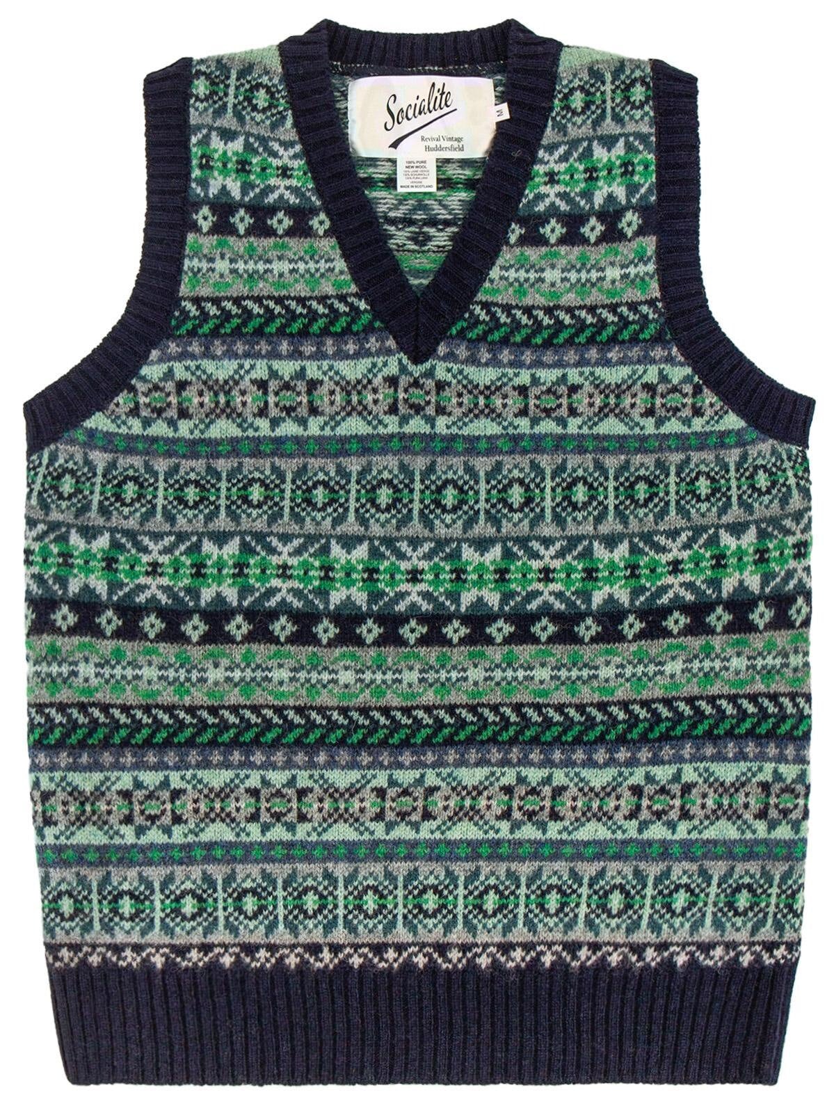 Fairisle Tank Top - 1940s Authentic Vintage Look - Socialite
