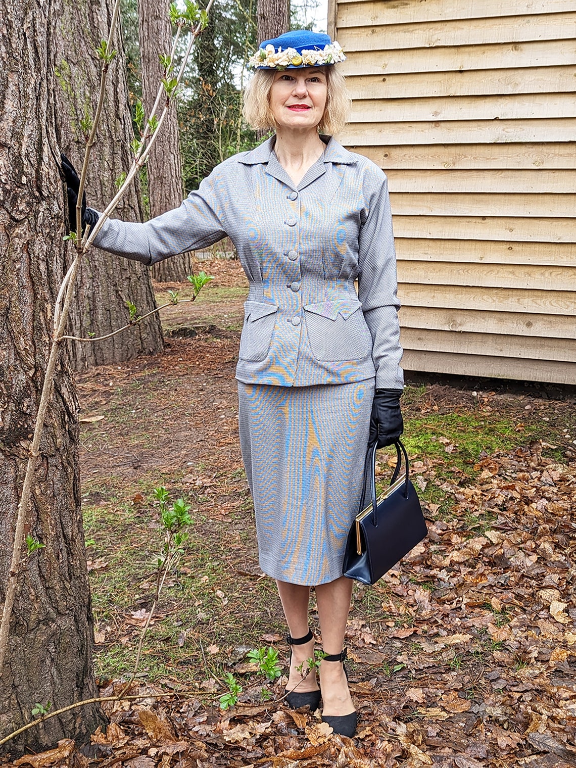 Forties Two Piece Skirt Suit 1940s Authentic Vintage Replica - Etsy UK