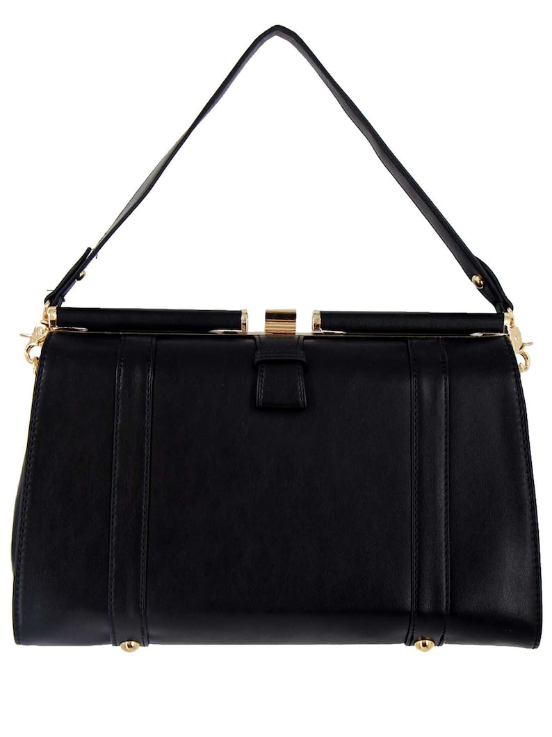 Vintage Handbags, Purses, Bags *New*     Black Frame Bag - Socialite Vintage Replica Nostalgia