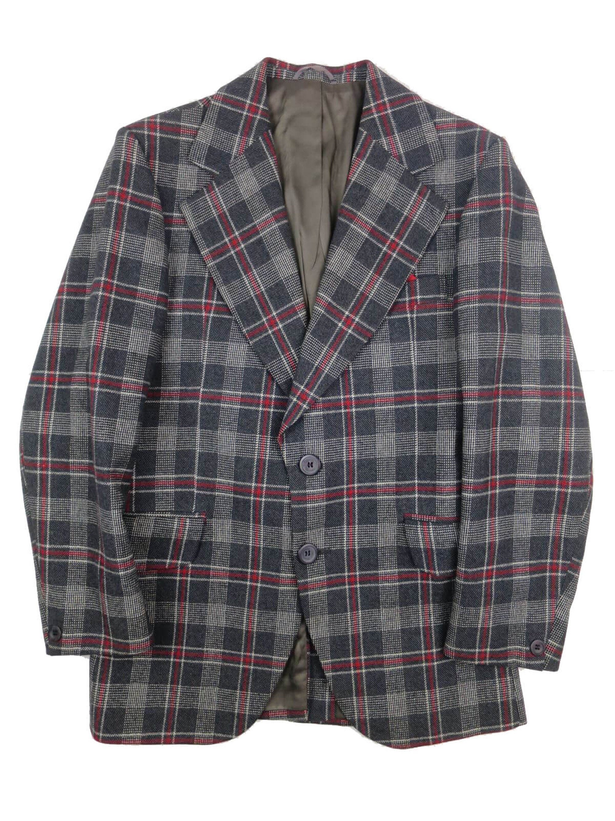 Image of True Vintage 1970S Check John Collier Jacket