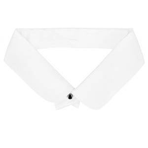 Mens 1930s Club Collar - 30s 1940s Detachable White Dress Shirt Collar