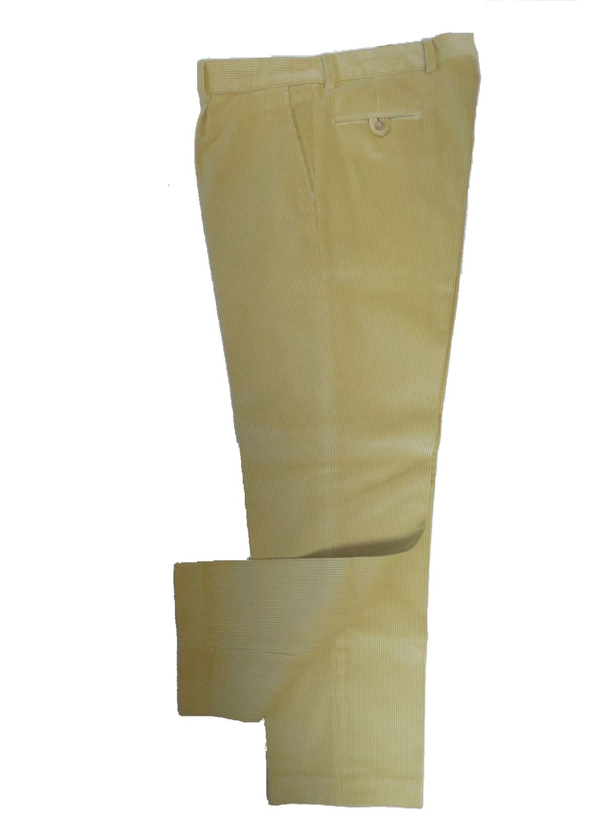 Image of Vintage Trousers - True Buttermilk Mens Cotton Corduroy Waist 40"