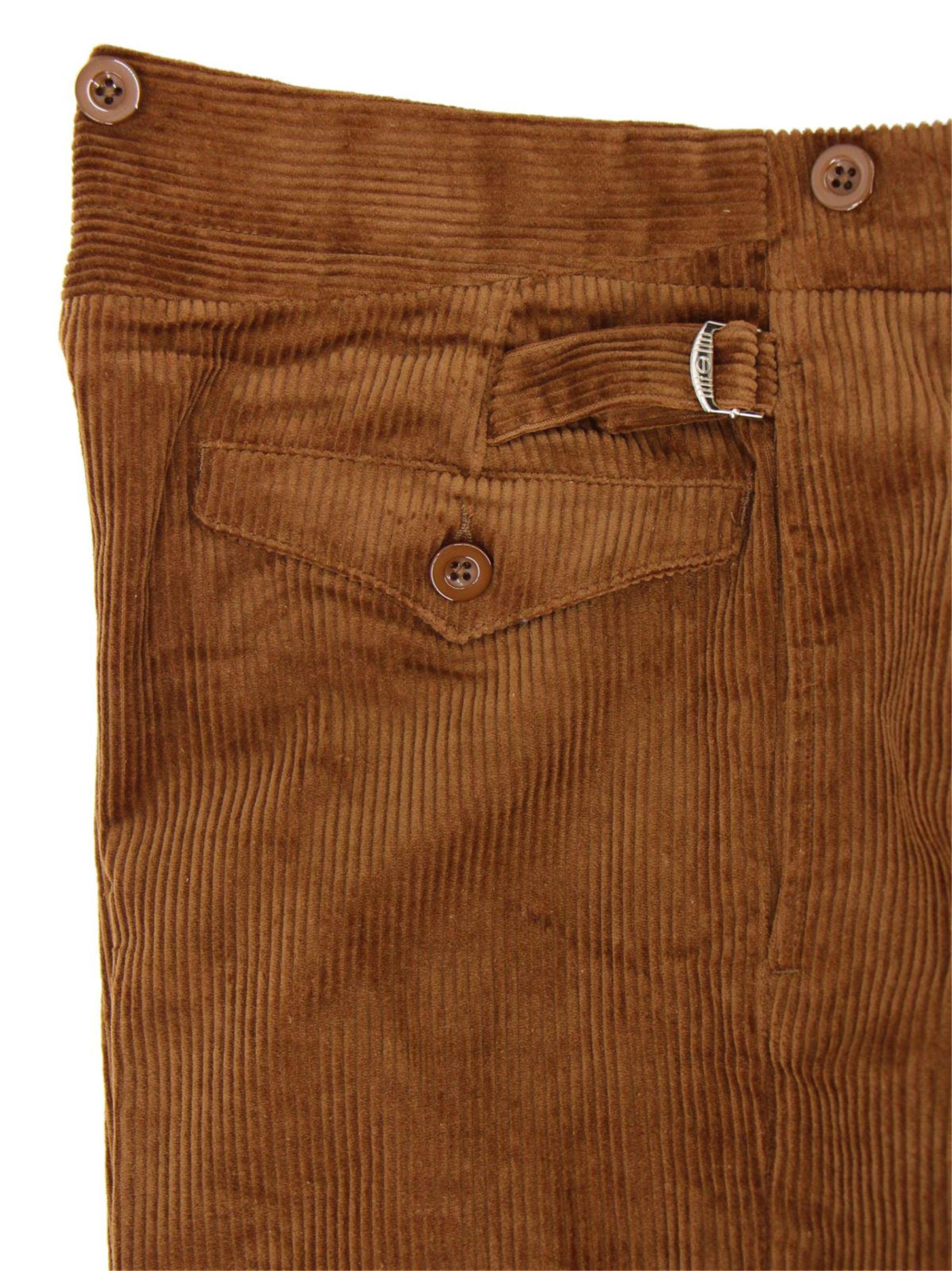 Retro Corduroy Trousers - Revival 1940s 1950s Vintage Style Retro Corduroy Trousers - Revival 1940s 1950s Vintage Style