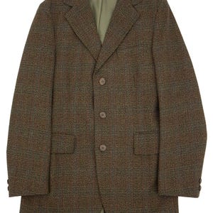 40&quot; - Vintage Thorn Proof Tweed Three Button Jacket