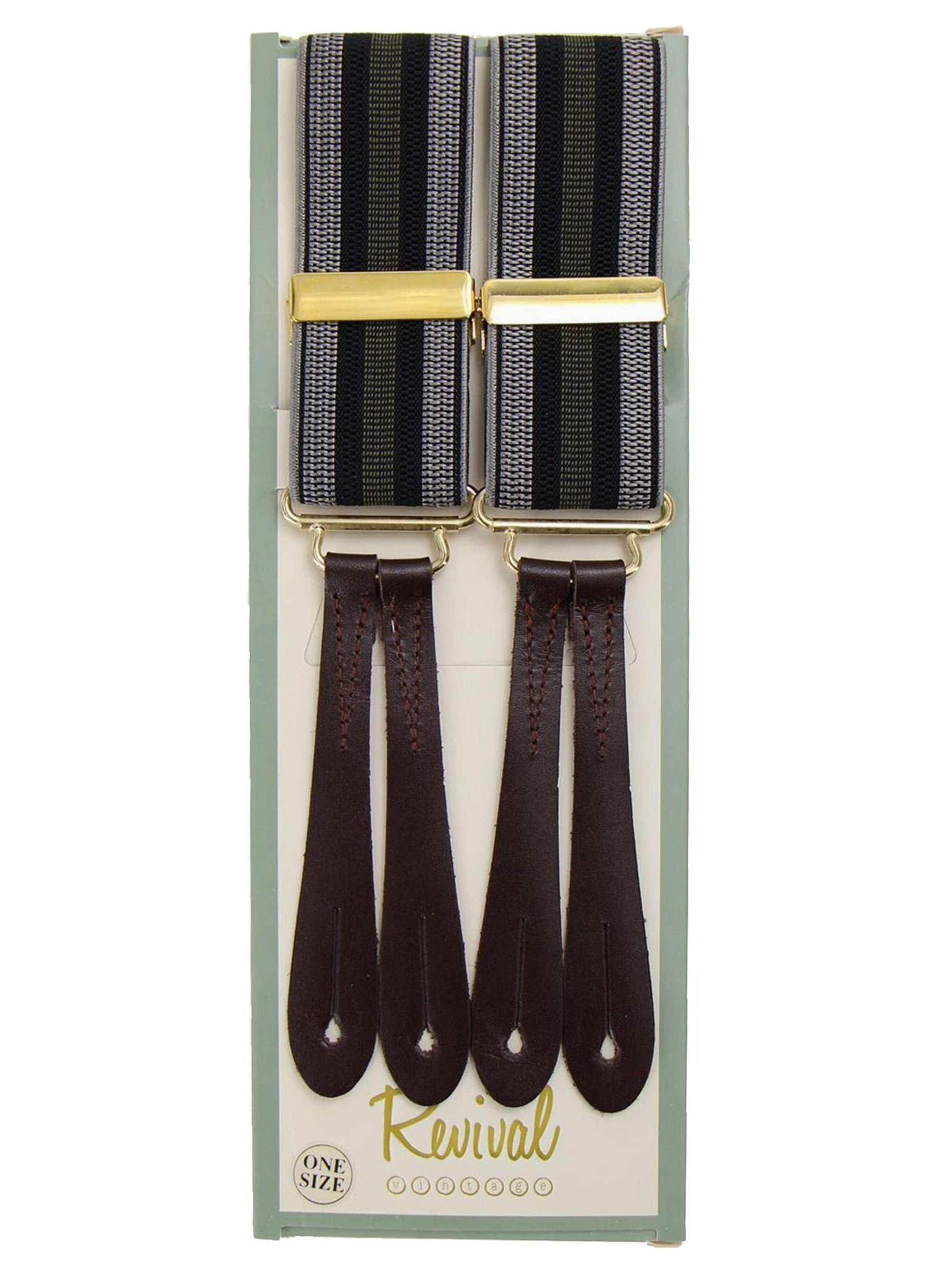 Christmas Clip-on Braces Mens Trouser Suspenders Novelty Secret