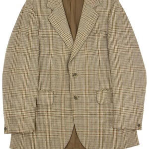 42&quot; - Dunn & Co Oxfordshire Check Tweed Vintage Jacket