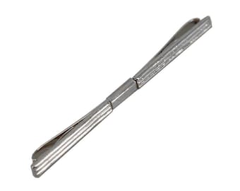 Silver Ridge 1940s Vintage Style Collar Bar - Shirt Collar Clip Retro Tommy Shelby