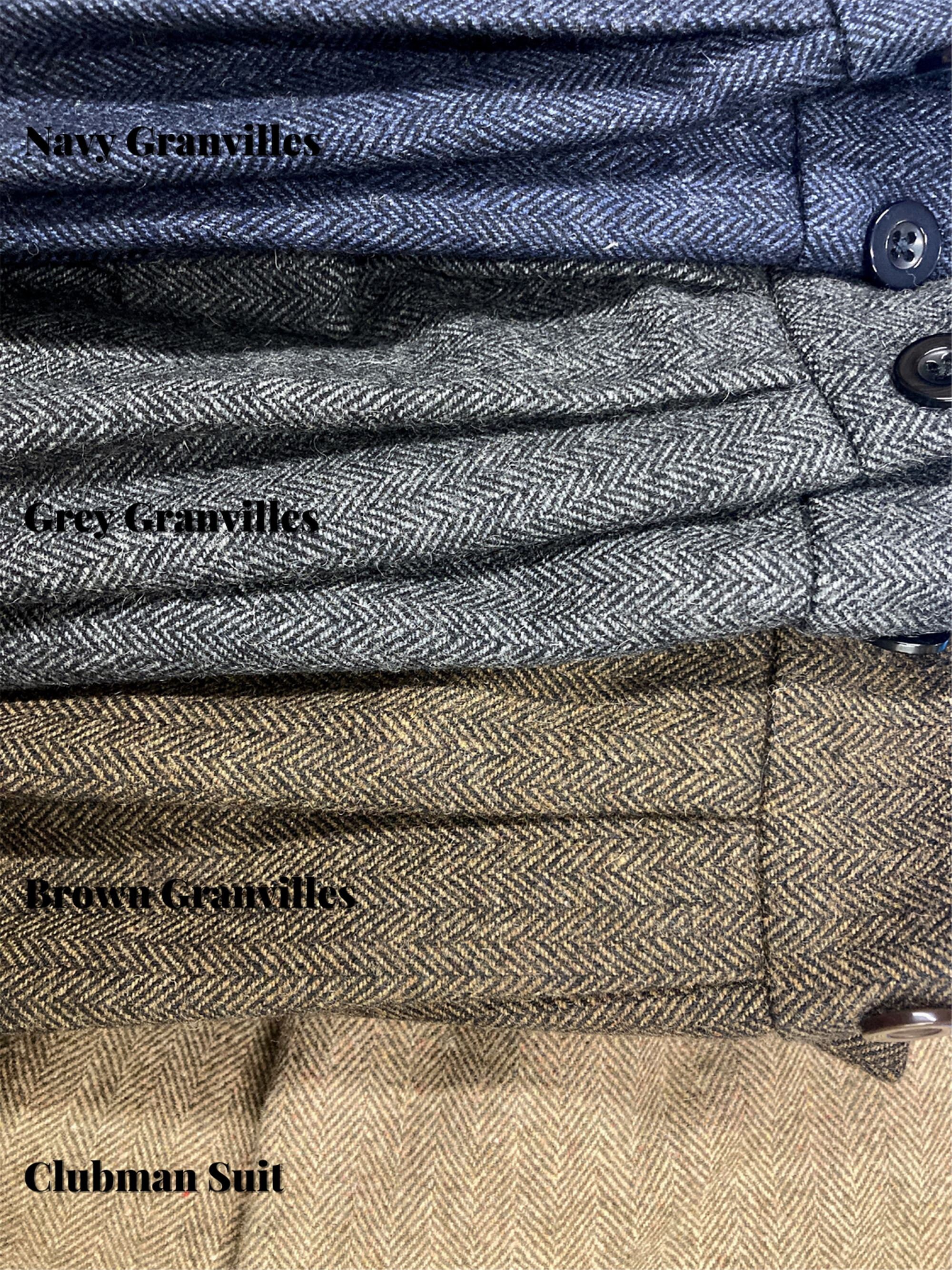 Herringbone Wool Fishtail Trousers Socialite 1930s 1940s - Etsy