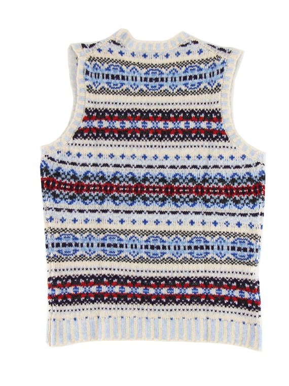 Fairisle Tank Top - Womens Hand Produced Pure Sco… - image 2