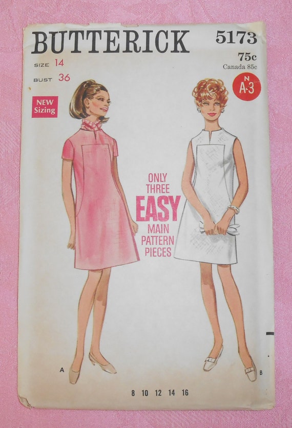Items similar to Butterick Sewing Pattern #5173- Size 14 on Etsy