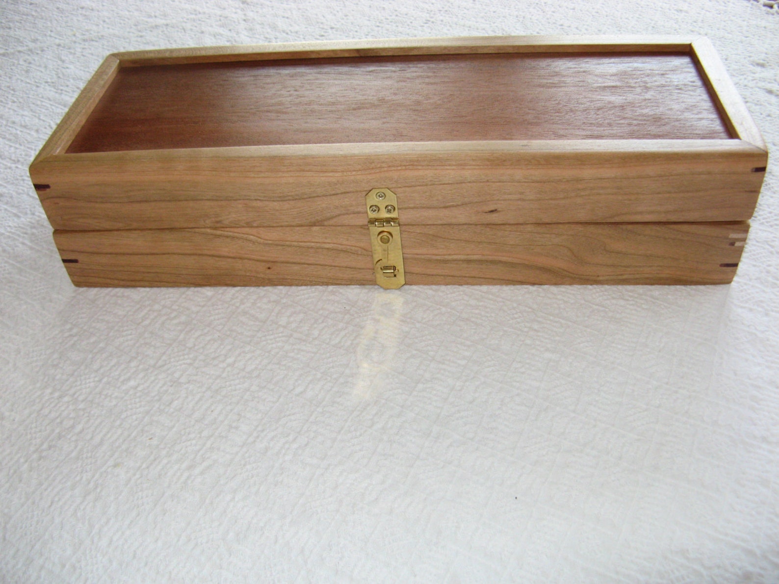 Oversized wood knitting needle storage box for straight and Etsy