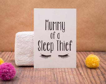 Mummy of a Sleep Thief Postcard