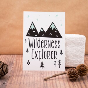 Carte postale Explorateur de nature sauvage image 1