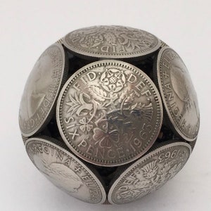 Moneta britannica Lucky Sixpence... disponibili varie date... 1947-1967. Regalo unico per il 75°/70°/60° compleanno/anniversario.