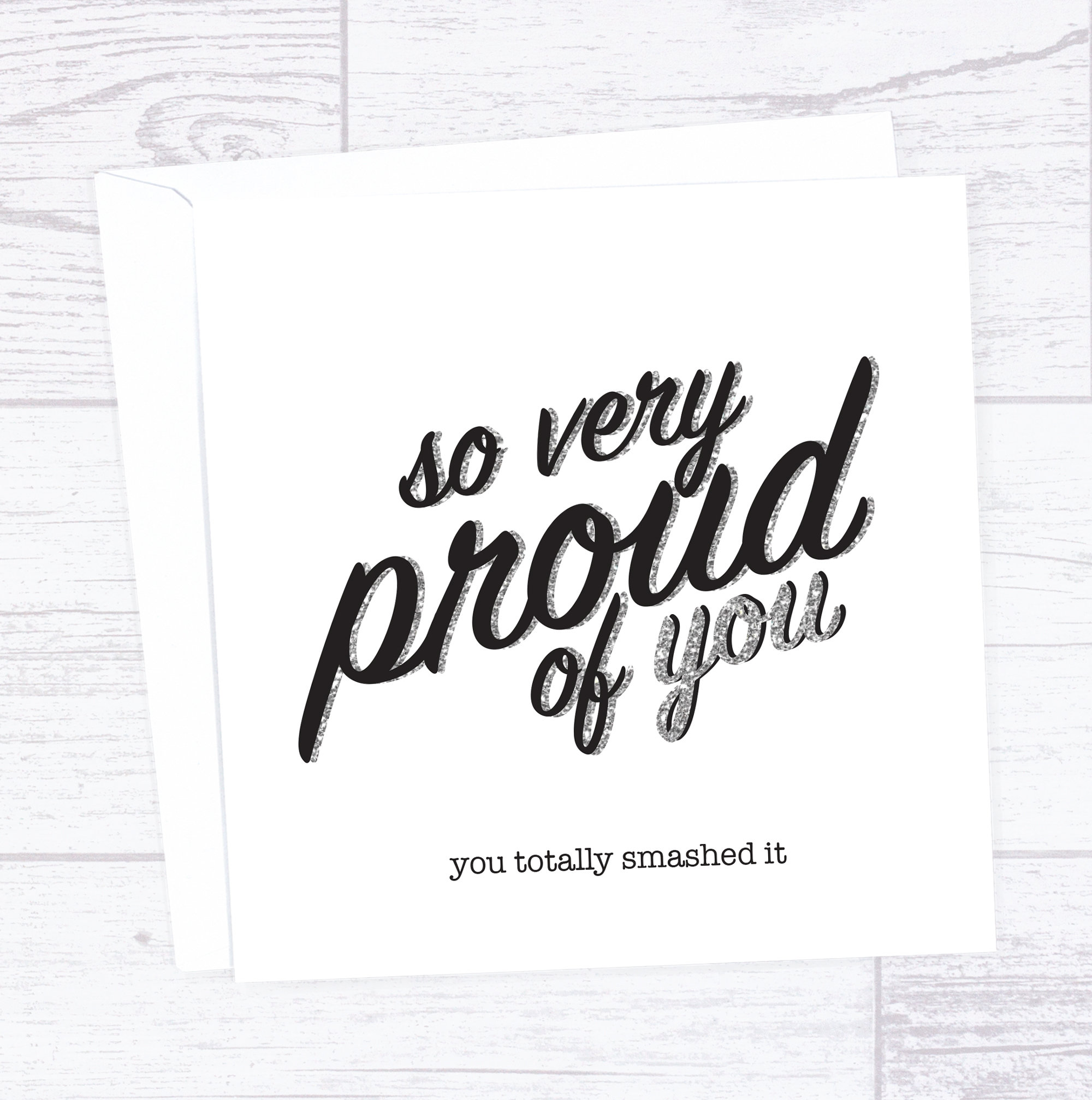Congratulations so Very Proud of You Personalised Card Etsy UK