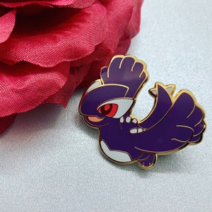 Pokemon XD Gale of Darkness Shadow Lugia Enamel Pin