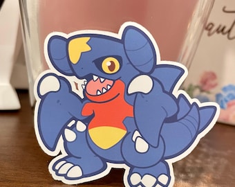Garchomp Vinyl Sticker