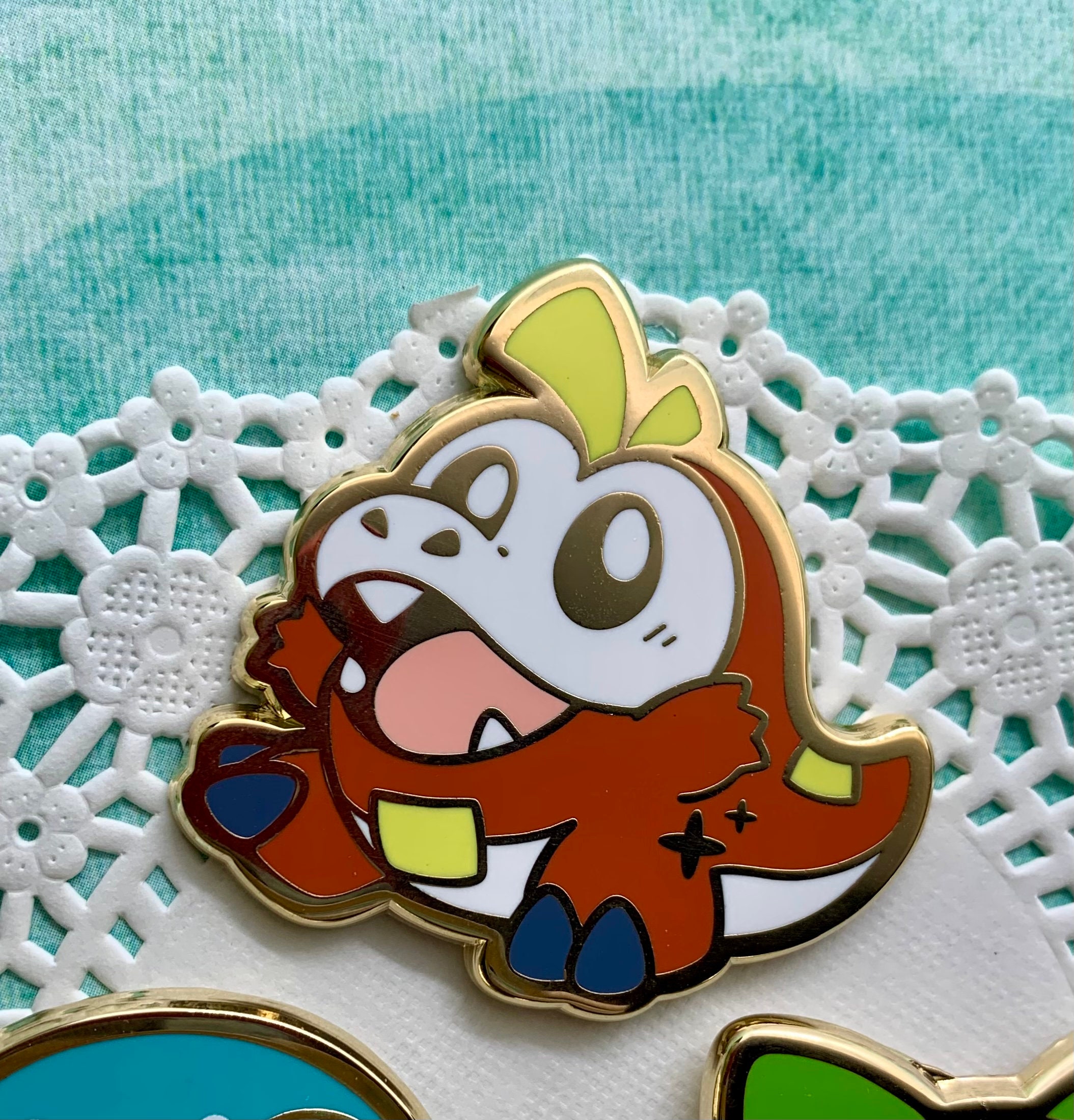 New PC Original: Sprigatito, Fuecoco & Quaxly Pokémon Pins – PokéPins