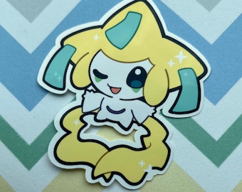 Jirachi Vinyl Sticker