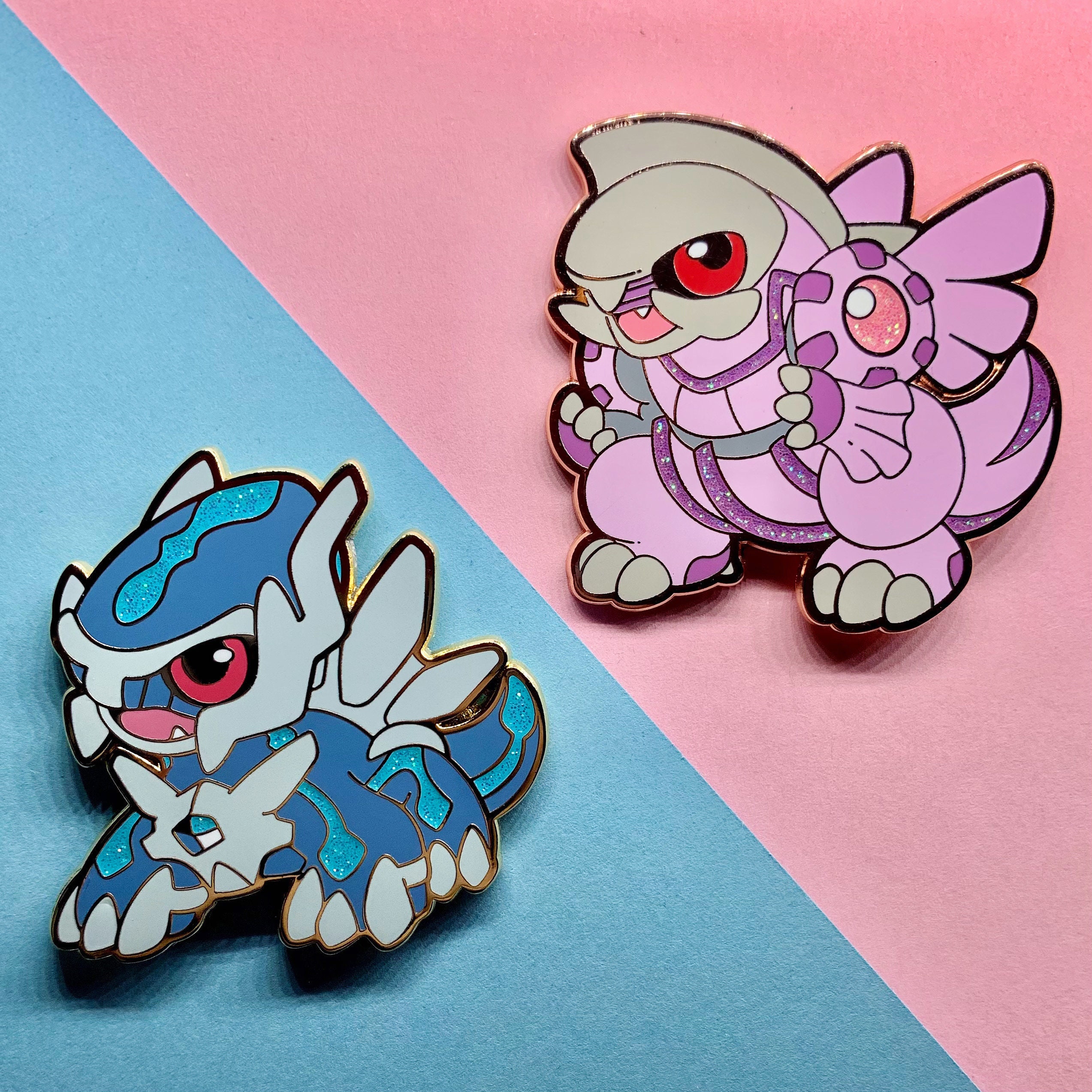 ポケモン シンオウ伝説 ディアルガ パルキア ハードエナメルピン