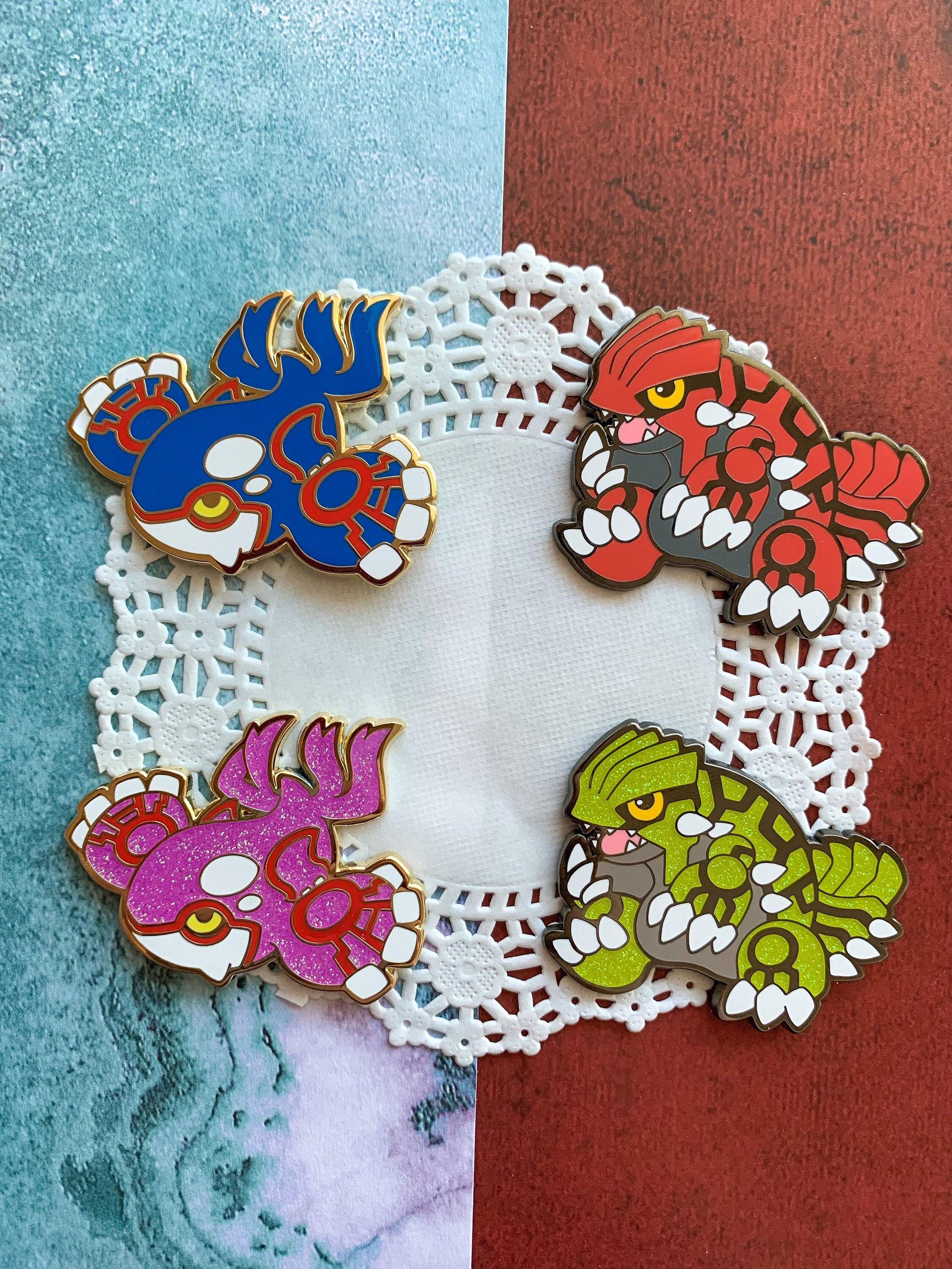 ポケモン ホウエン伝説 グラードン カイオーガ エナメルピン オメガ