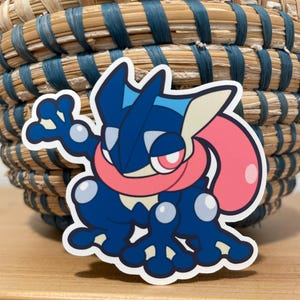 Greninja Vinyl Sticker