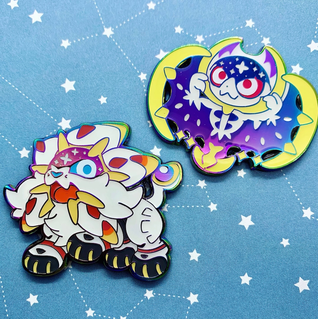 Solgaleo & Lunala Pokémon Pins (2-Pack)