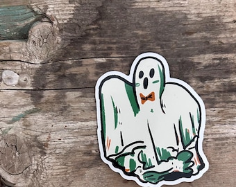 Halloween ghost stickers