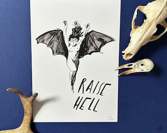 Raise Hell Print