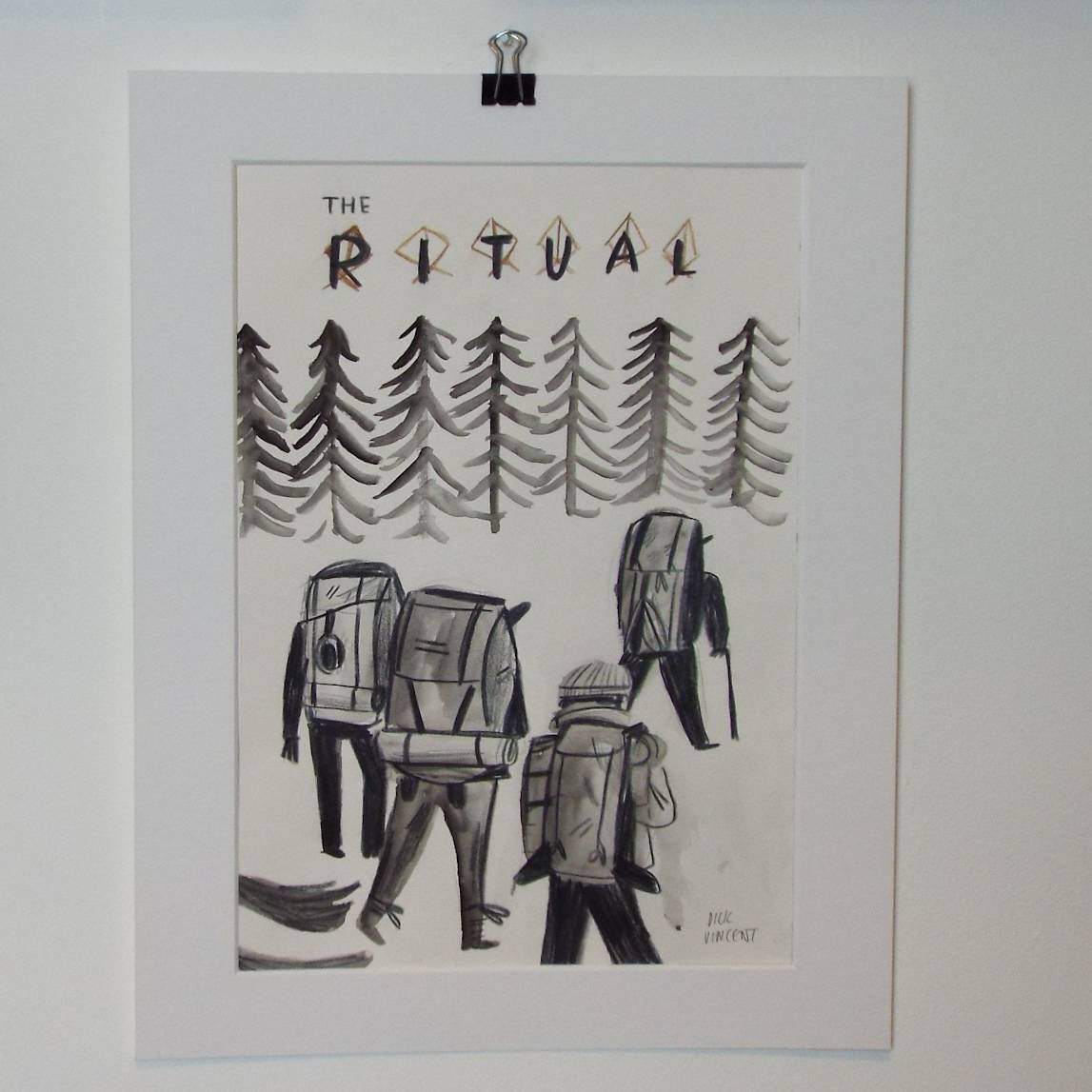 The Ritual original illustration