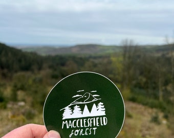 10cm macc forest sticker