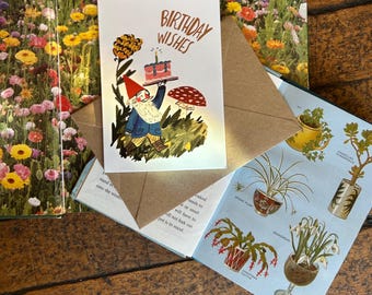 Gnome birthday card