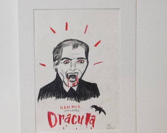 Dracula Originalzeichnung