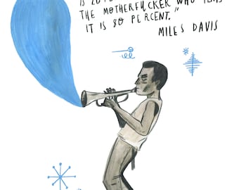Miles Davis Print