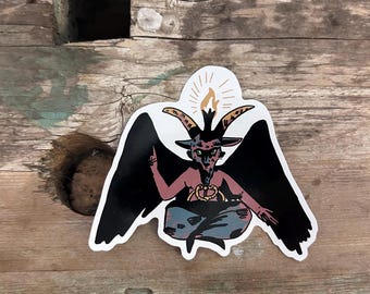 Baphomet stickers