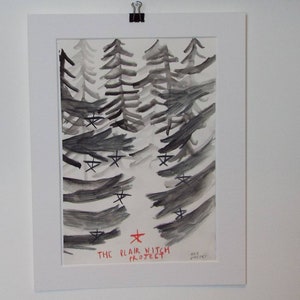 The Blair Witch Project Illustration