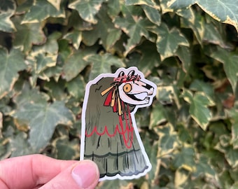 Mari Lwyd stickers