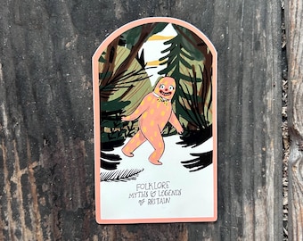 Mr blobby sticker